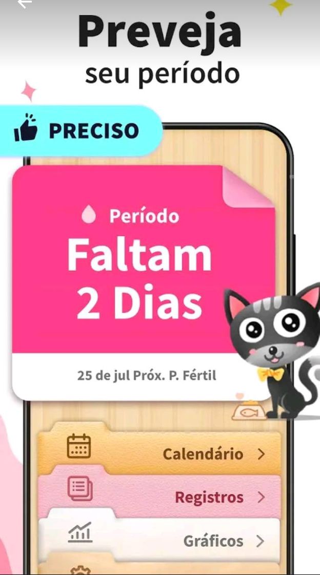 Moda Calendário Menstrual 