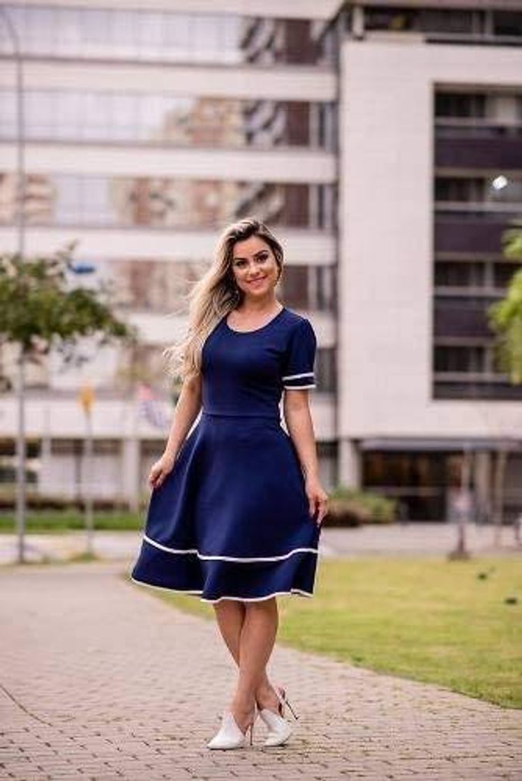 Moda Vestido Rodado Godê! 👗