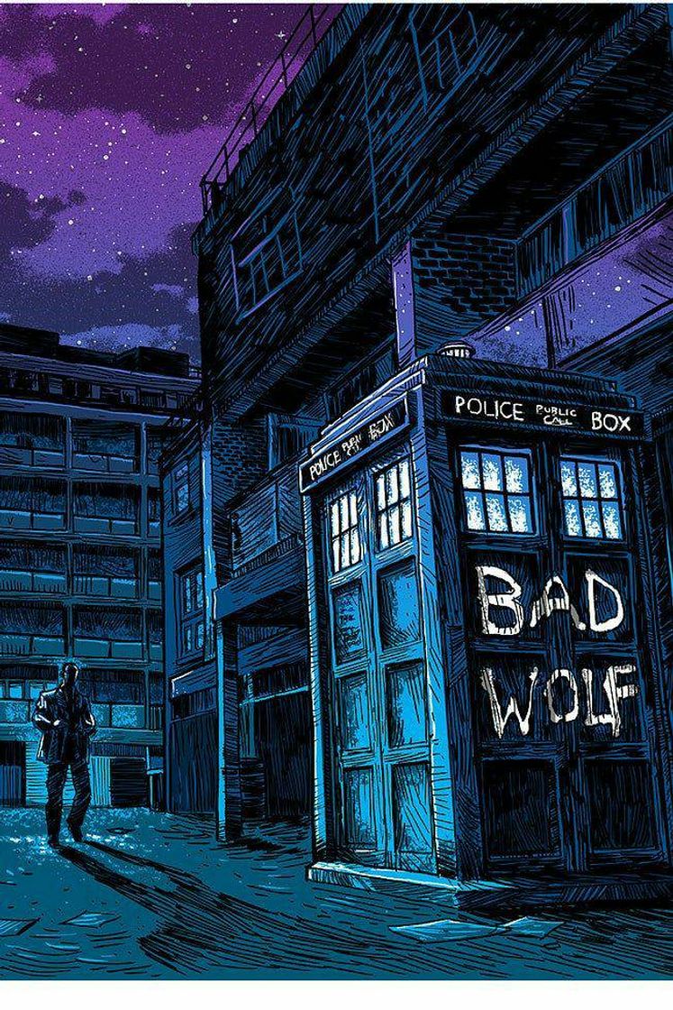 Moda Wallpaper de doctor Who "bad Wolf"