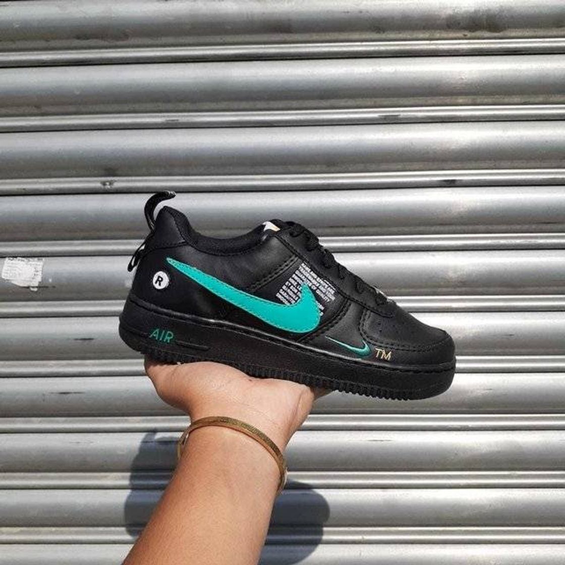 Moda Nike air force preto