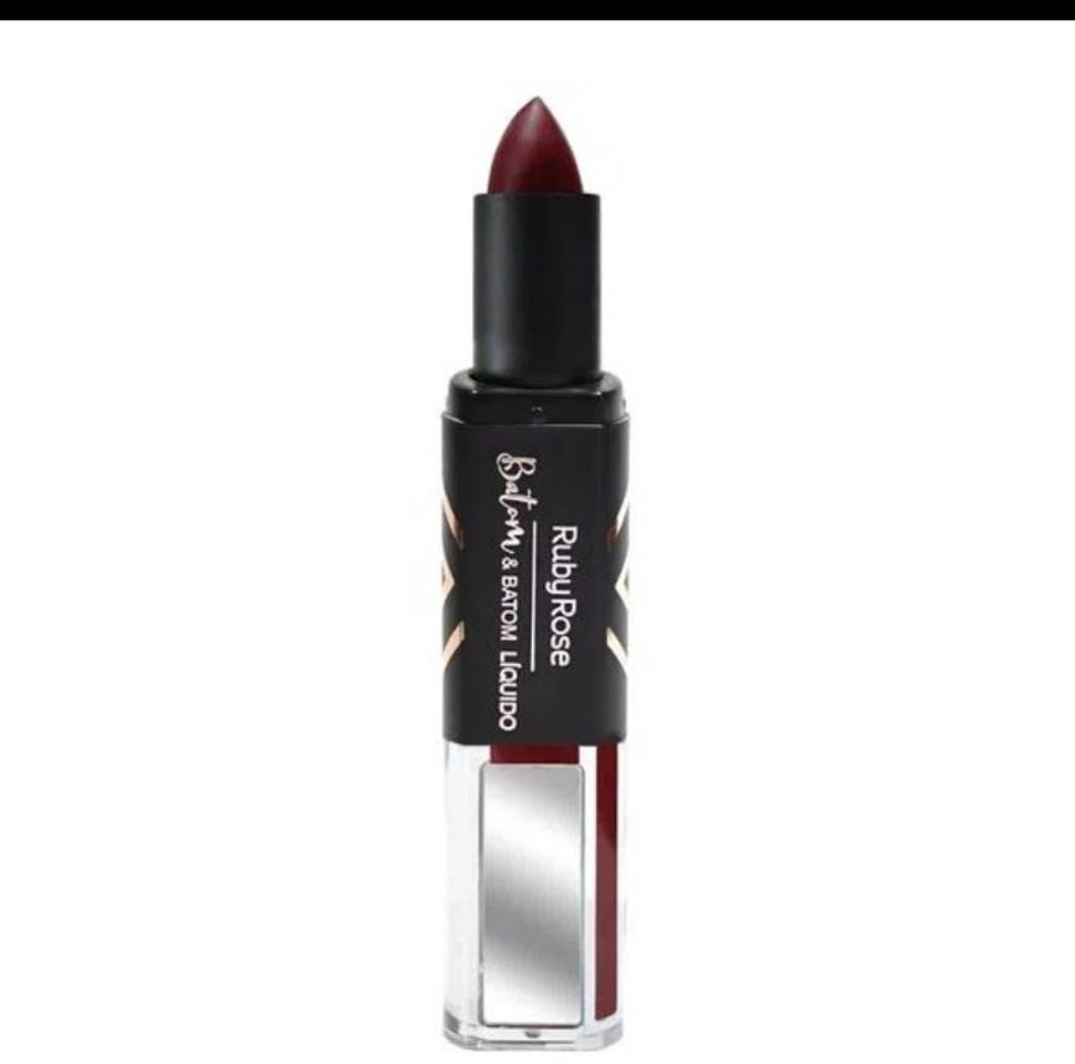 Fashion Batom Matte Ruby Rose