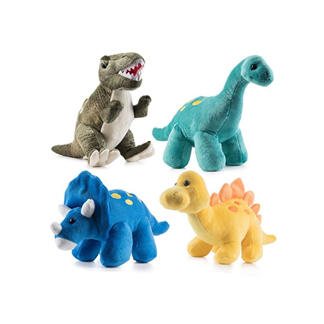 Products PREXTEX Paquete de 4 Dinosaurios de Peluche 25