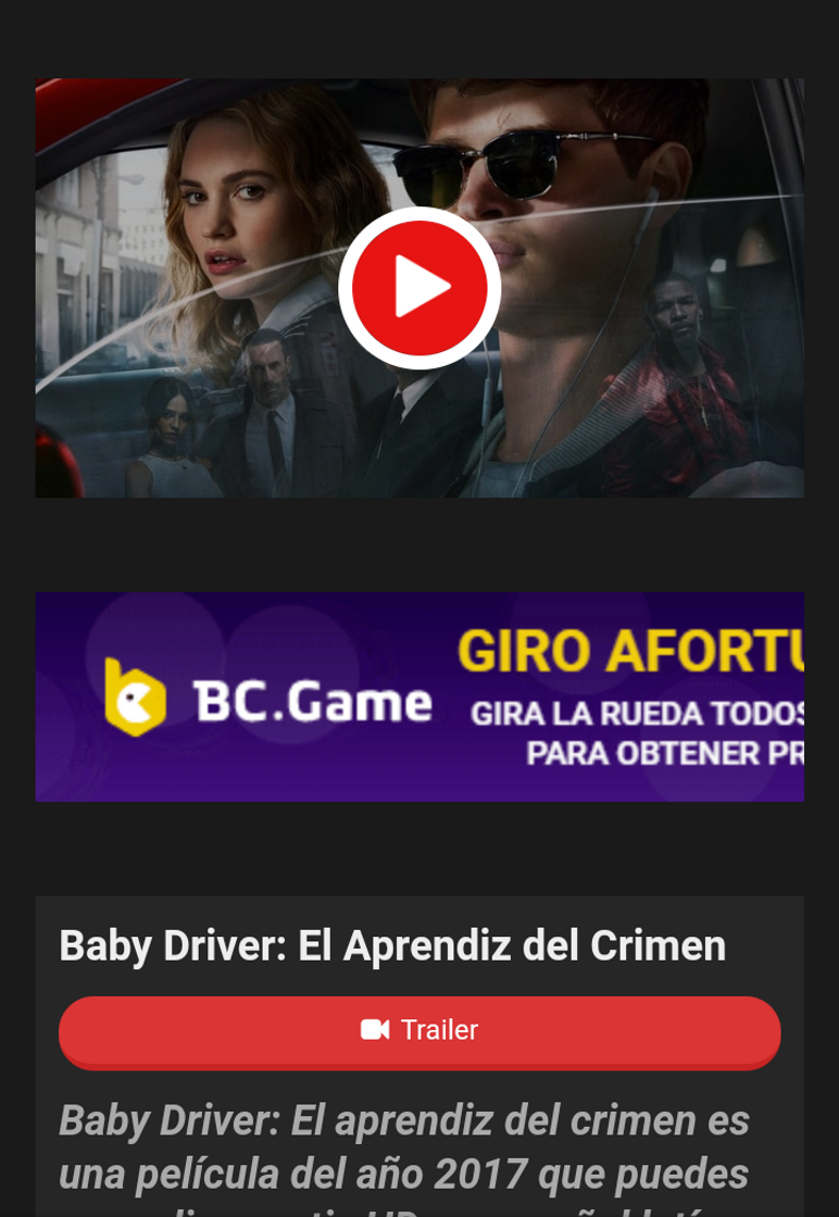 Fashion ▷ Ver Baby Driver: El aprendiz del crimen (2017) Online Gratis ...