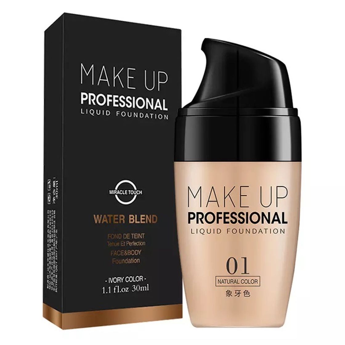 Productos Liquid Foundation Waterproof Make Up! 🥳🛍