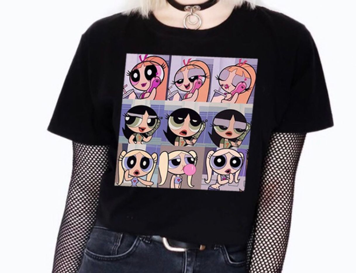 Fashion Camiseta - Meninas Super Poderosas/PowerPuff Girls/Aesthetic