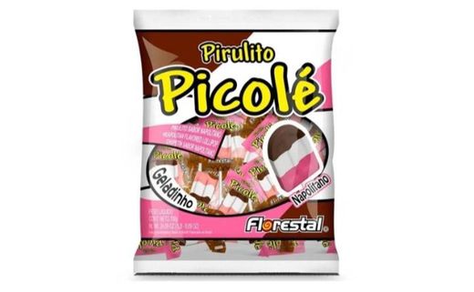 Pirulito Picolé Napolitano C/50un - Florestal