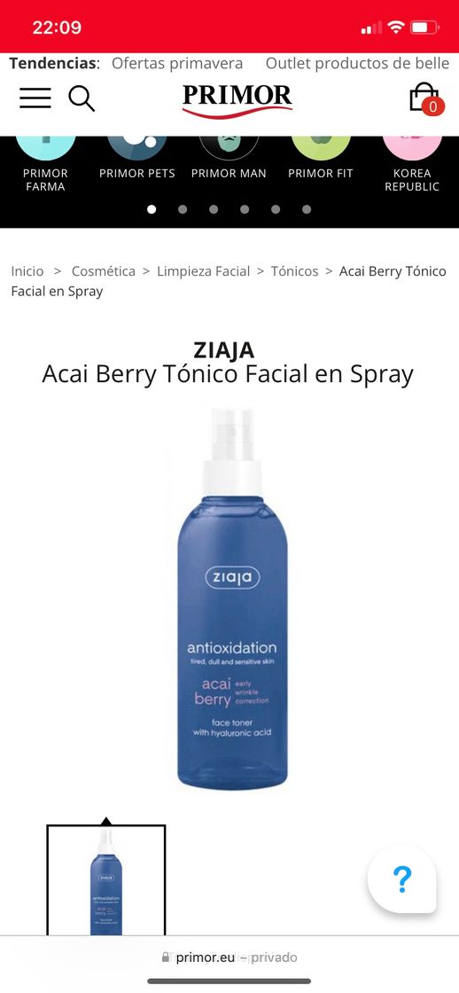 Moda Spray de limpeza