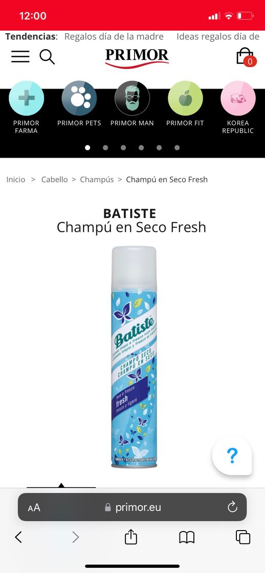 Fashion Shampoo seco