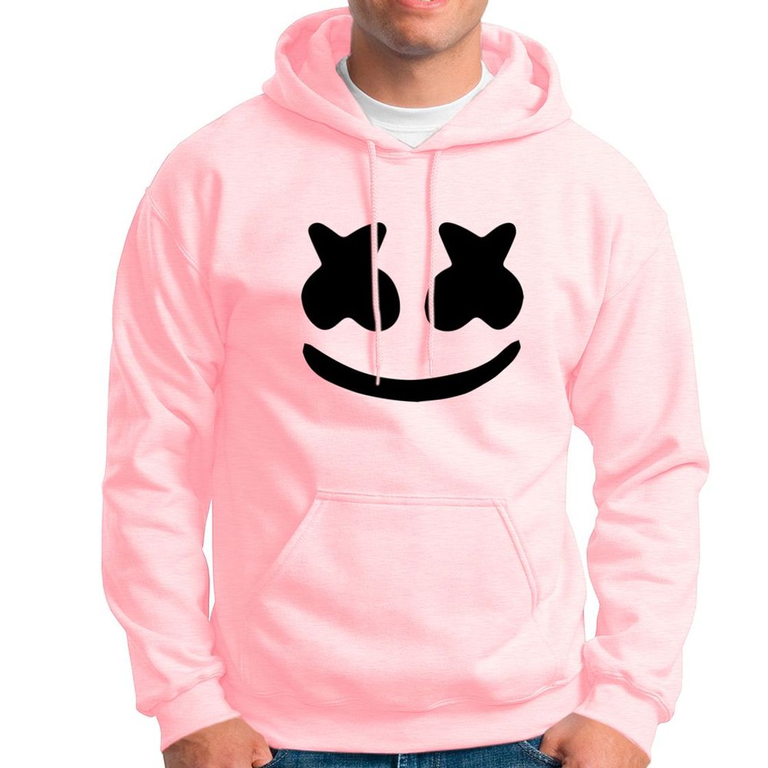 Fashion Moletom masculino DJ Marshmallow