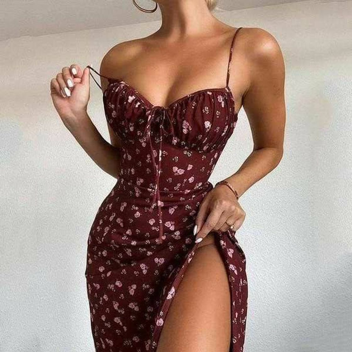 Moda  Flowered dress