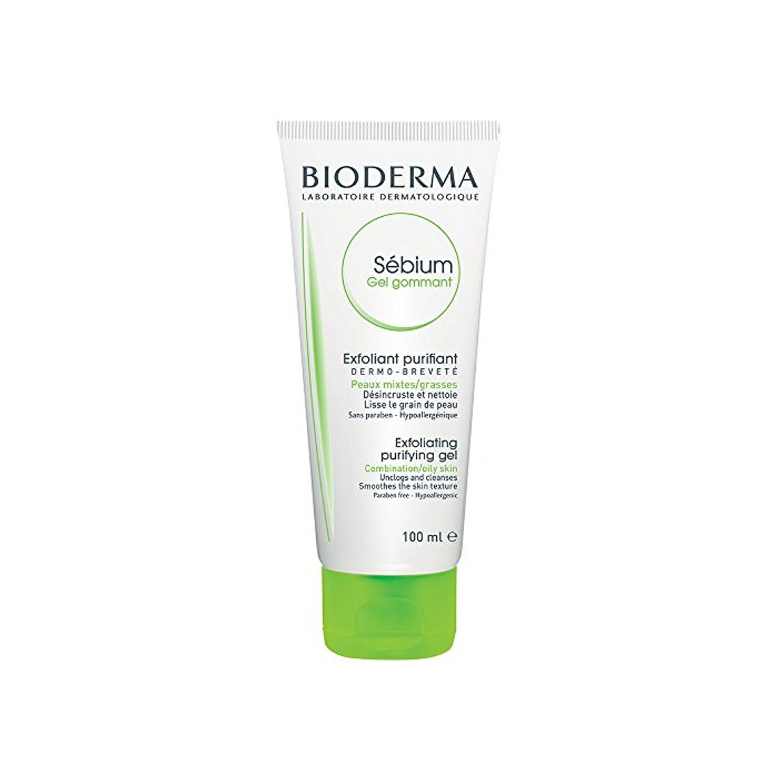 Social Bioderma SEBIUM Gel Gommant Purifiant Exfoliante pieles mixtas a grasses 100 ml