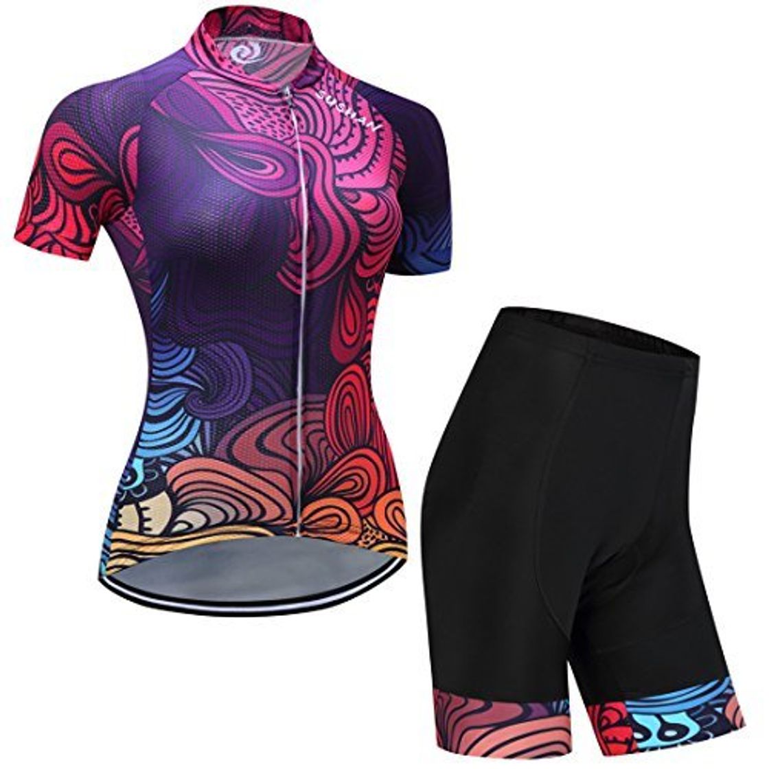 Product GWELL Maillot Ciclismo Mujer Cclismo Conjunto de Ropa