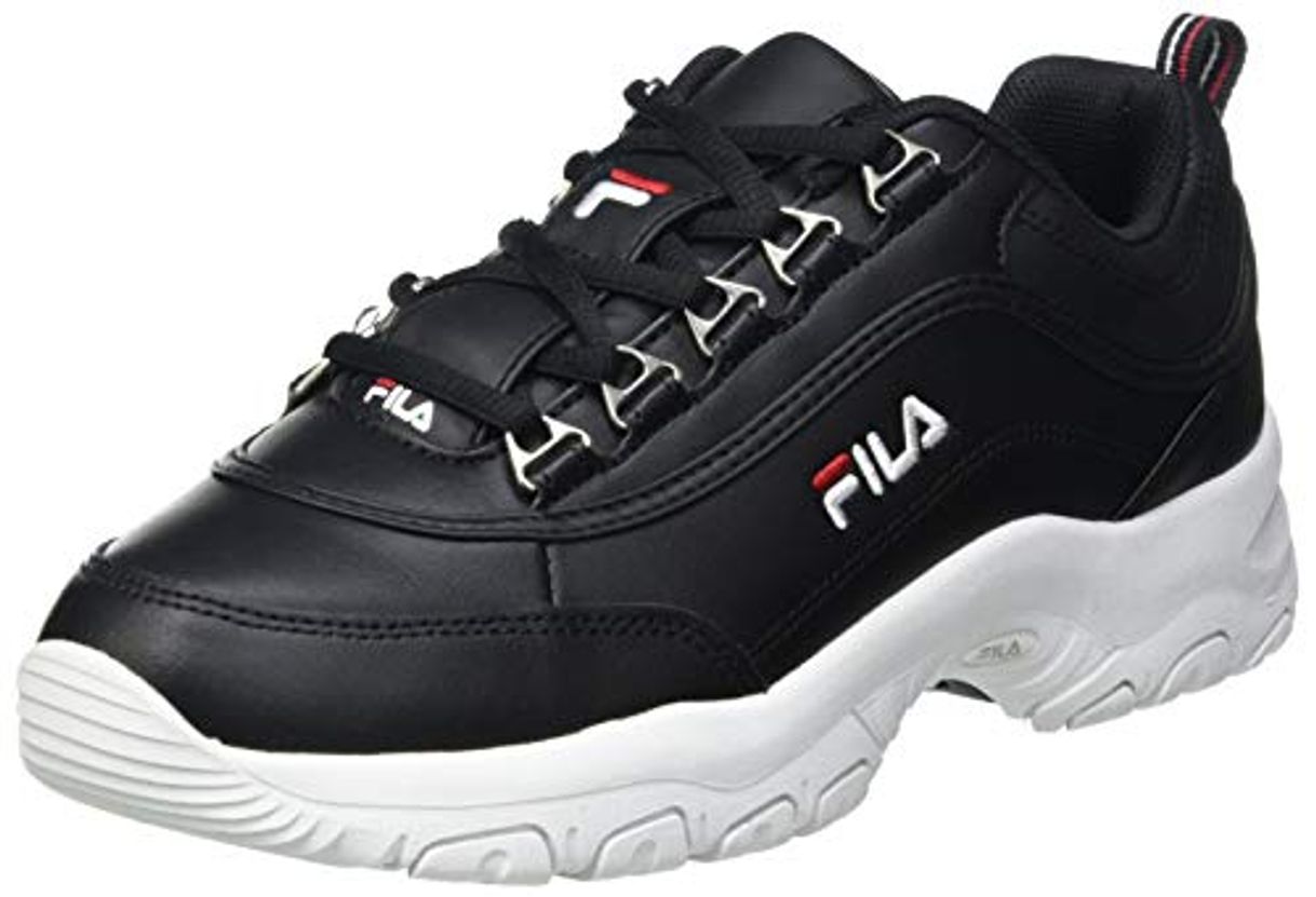 Moda FILA Strada kids zapatilla Unisex niños, negro