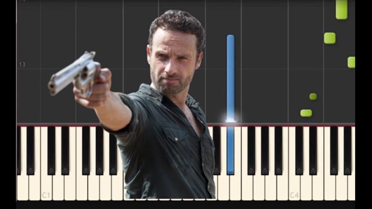 Fashion Piano the walking dead 