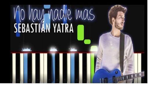 Piano Sebastian Yatra-No hay nadie más!!