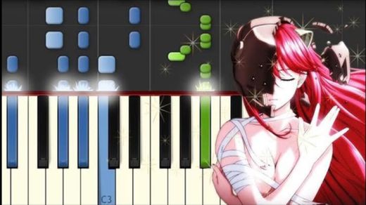 Piano elfen lied-lilium