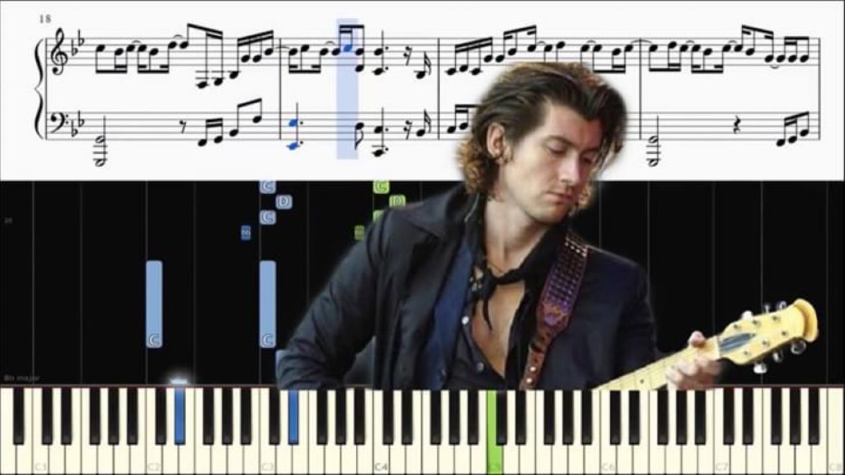 Fashion Piano arctic monkeys-do i wanna know