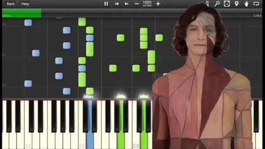 Piano Gotye-somebody that i used To know