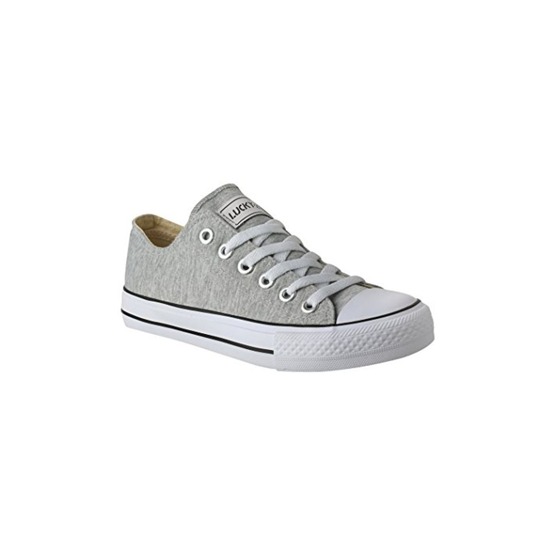 Social Elara Zapatilla de Deporte Unisex Low Top Textil Chunkyrayan 36-46 01-A-Grau-36