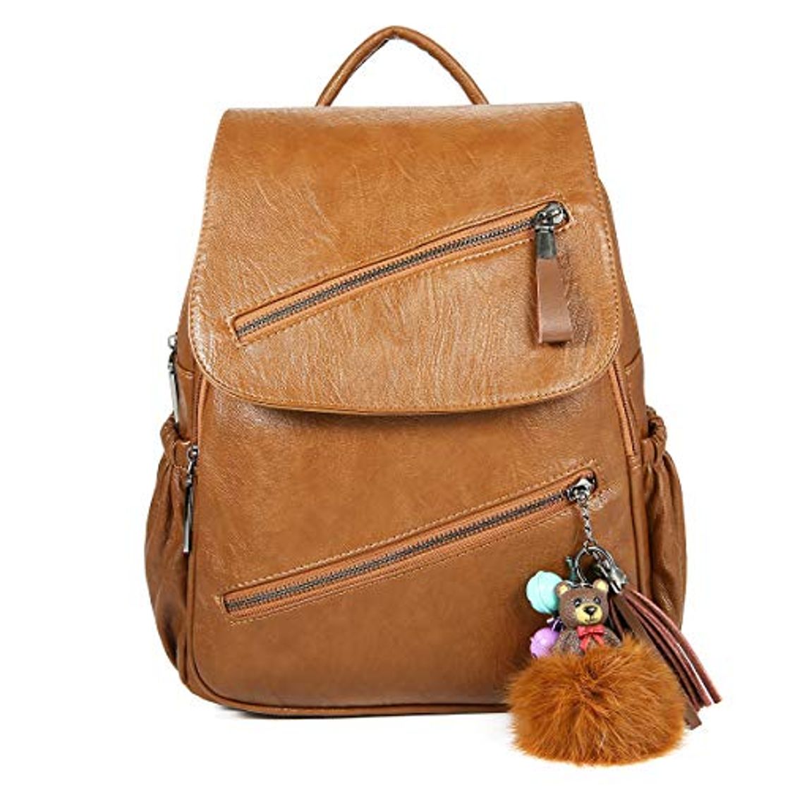 Social Bolso Mochila Cuero Mujer Antirrobo Mochilas Mujer Casual