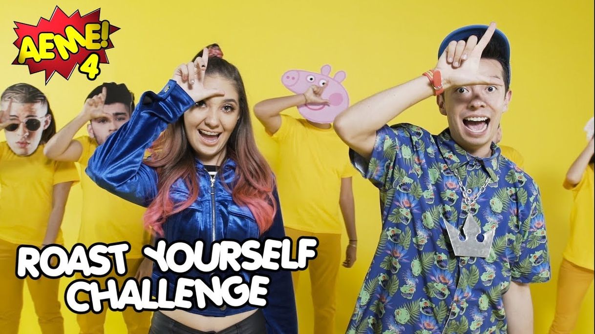 Moda ROAST YOURSELF CHALLENGE - AEME! - Capitulo 36 - YouTube 