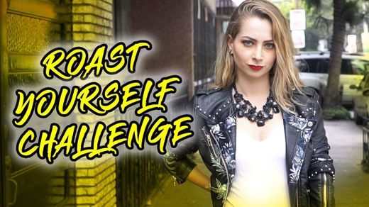 ROAST YOURSELF CHALLENGE - YOSSTOP - YouTube