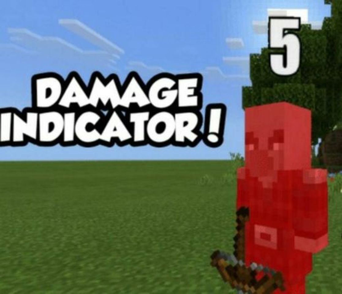 Moda Damage Indicators Script | Minecraft PE Mods & Addons