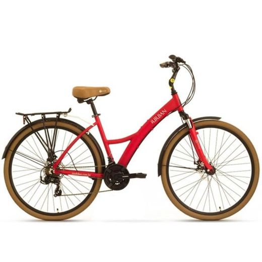 Bicicleta Groove Urban Aro 700 21 Vel - Vermelho | Netshoes