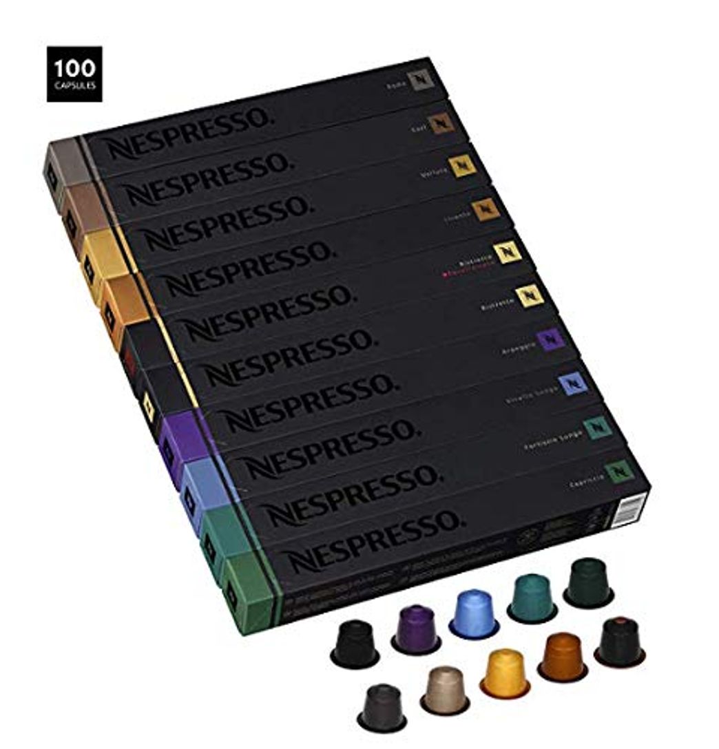 Lugares 100 NESPRESSO CAPSULES MIXED VARIETY