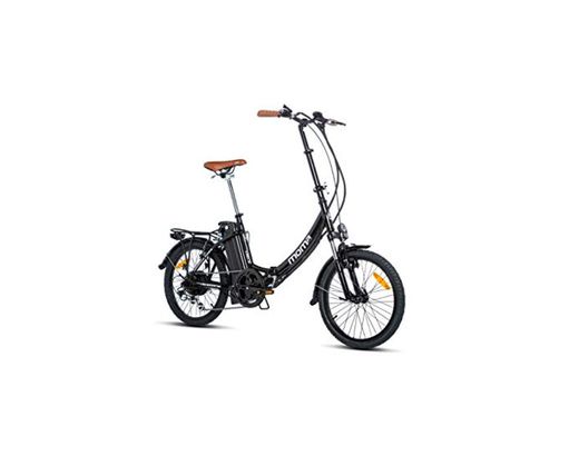 Moma Bikes E- Bike 20.2 Bicicleta Plegable electrica