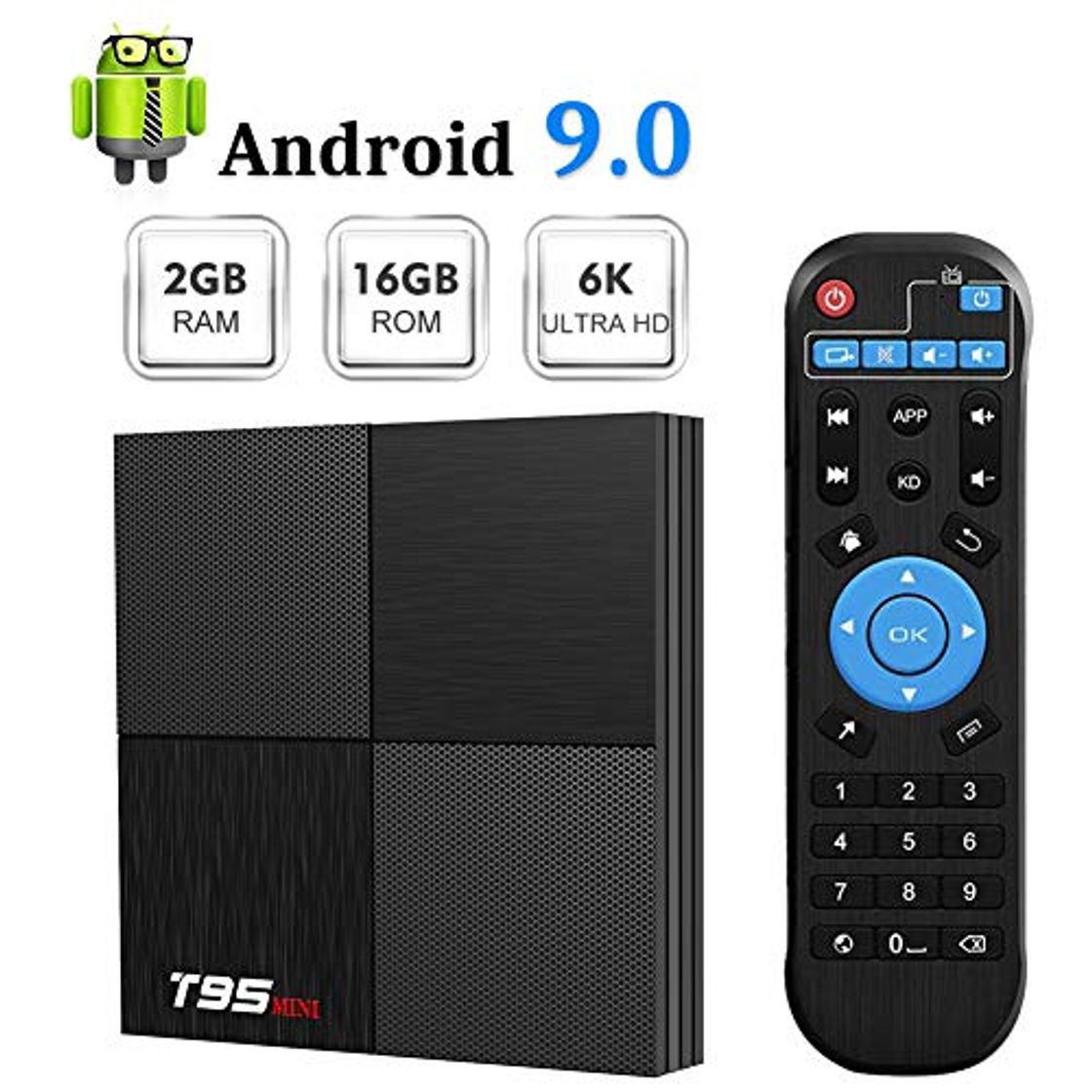 Product Android 9.0 TV Box Sidiwen T95 Mini Android Box 2GB RAM 16GB