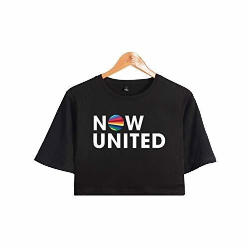 Producto WAWNI Now United -Better Album Crop Top Expuesto ombligo Camiseta O-Neck Now