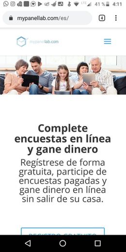 Participe en encuestas pagadas y gane dinero 