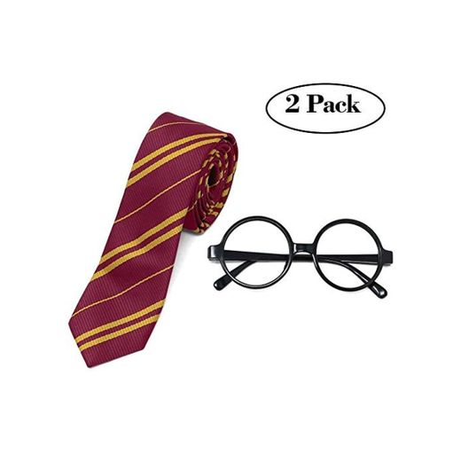 Accesorios de Halloween novedosas gafas y corbata