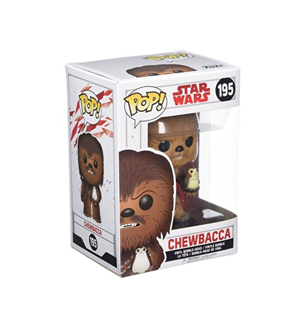 Juego FunKo - Pop! Bobble Colección Star Wars - Figura Chewbacca con PORG