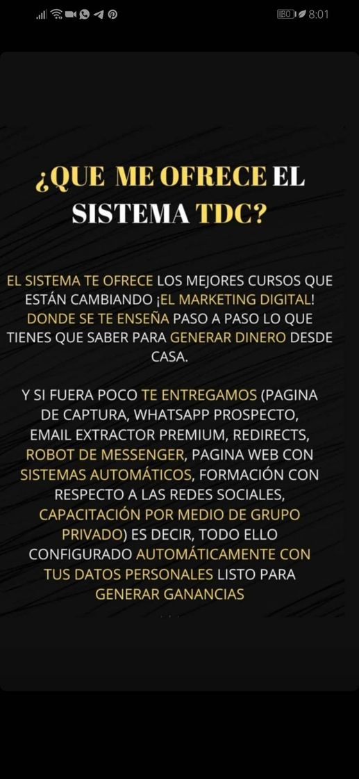 Apps Sistema TDC 