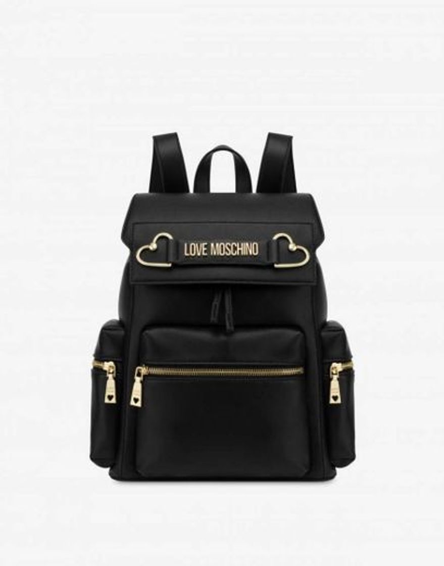 Social MOSCHINO BACKPACK METAL HEARTS MODA MALAS ACESSÓRIOS 

