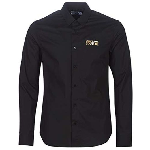 Versace Jeans Couture Hombre Camisa Nero 46 EU