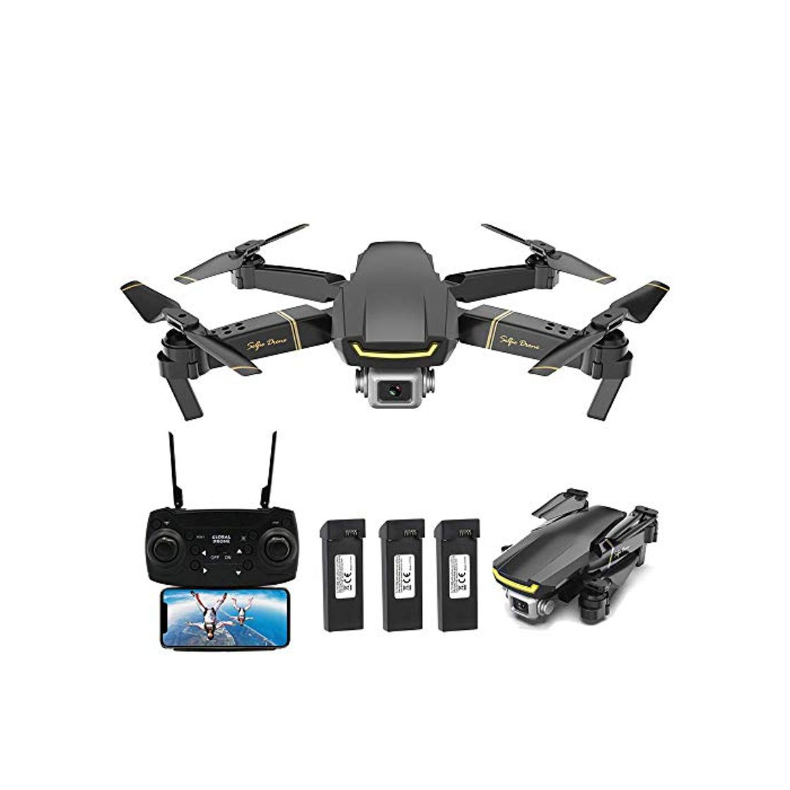 Social Goolsky Global Drone GW89 RC Drone Drone x procon Cámara 1080P WiFi