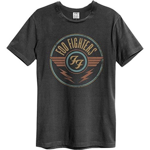 Amplified Foo Fighters-FF Air Camiseta, Gris