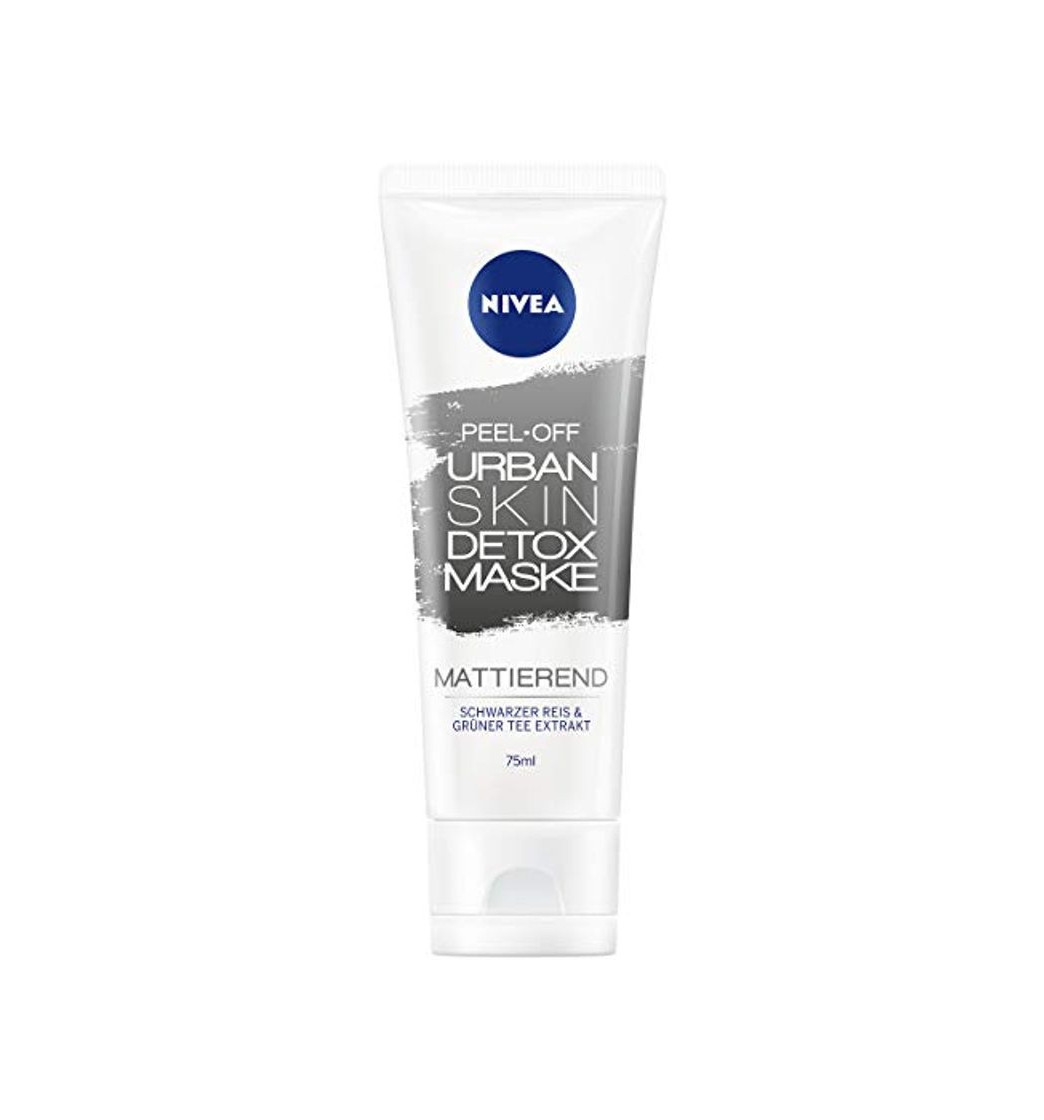 Belleza Nivea Peel Off Urban Skin Detox Máscara, 6 pack