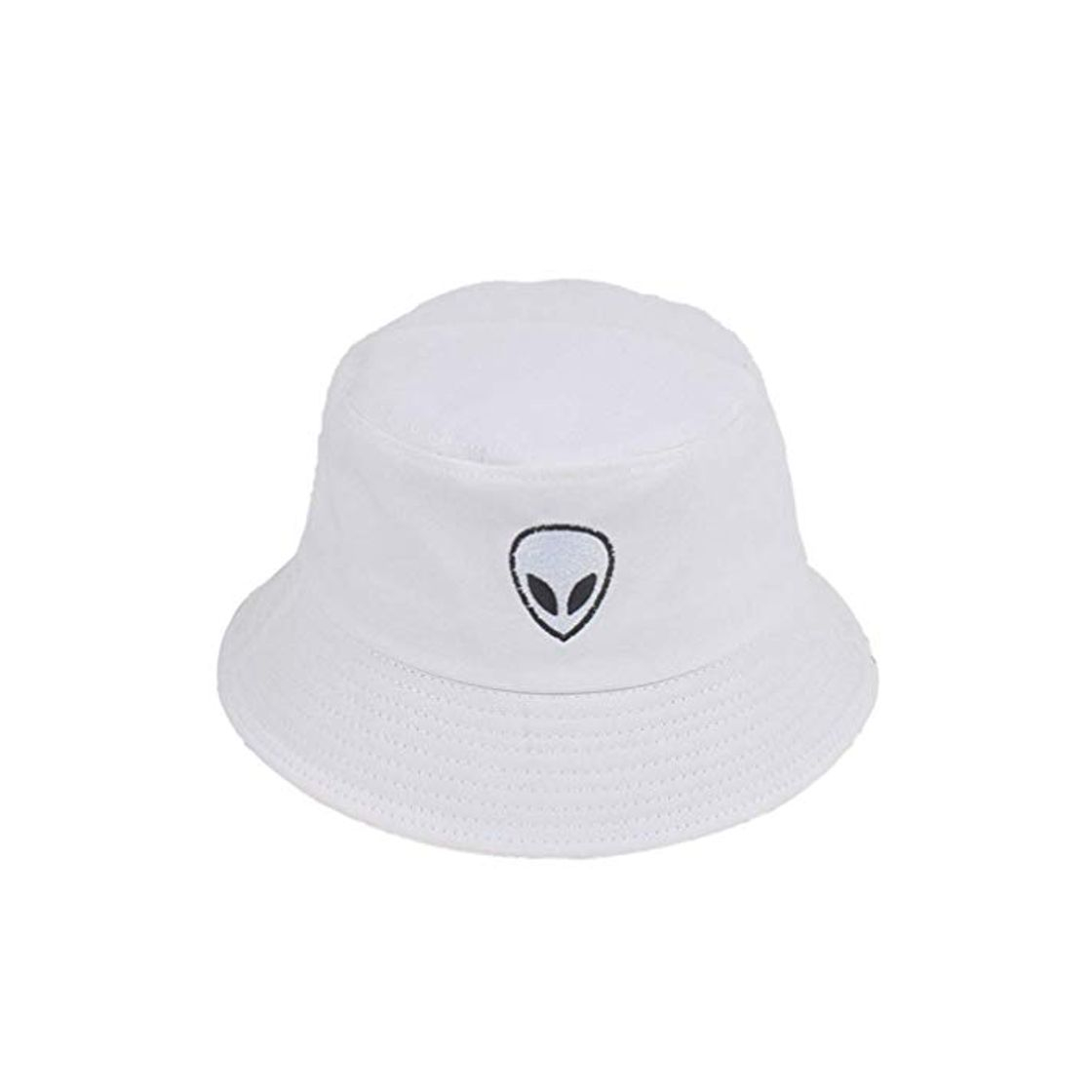 Social temeizimao Amistoso Blanco y Negro Resistente Alien Cubo Gorro Unisex Tapas Cadera