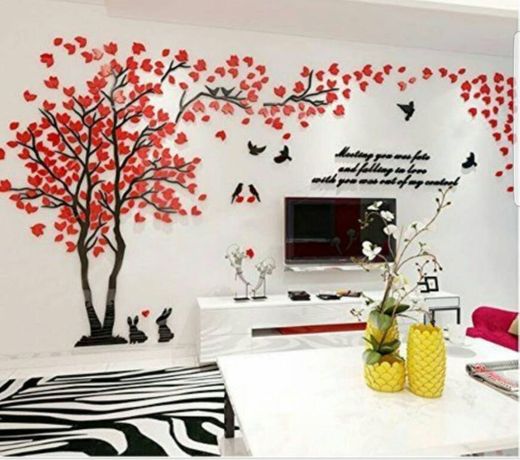 Pegatina de pared vinilo adhesivo decorativo para cuartos,Nuevo estilo de espejo flores