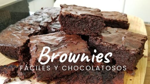 Brownies fáciles y chocolatosos - YouTube