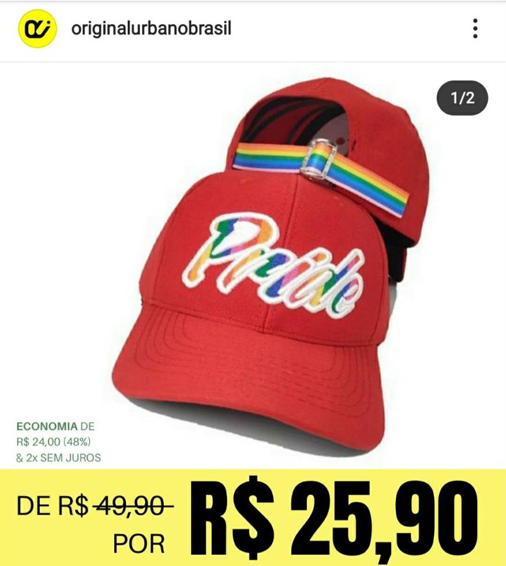 Moda Boné pride #orgulho