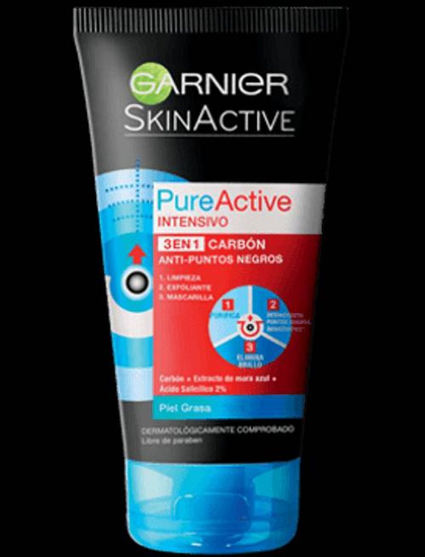 Productos Gel Exfoliante 3 en 1 Carbón Pure Active