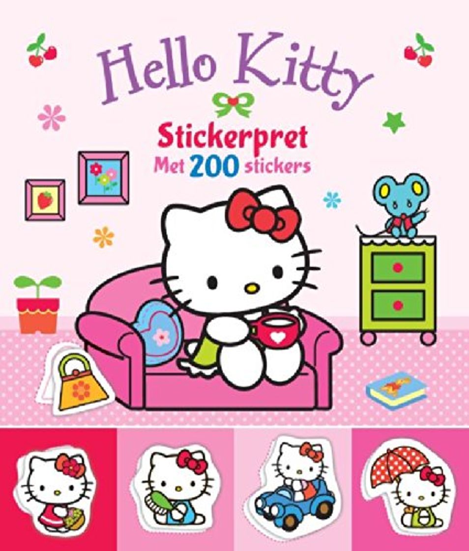 Libros Stickerpret met 200 stickers (Hello Kitty)