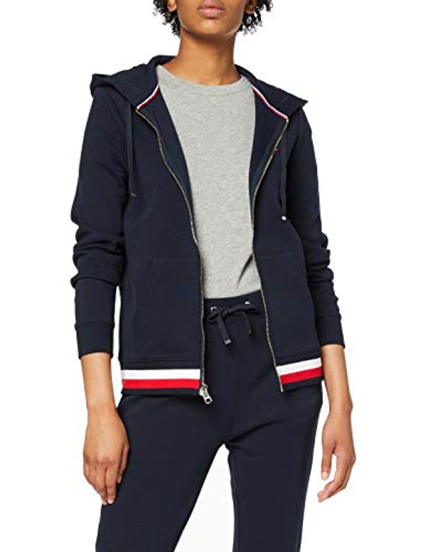 Producto Tommy Hilfiger Heritage Zip-Through Hoodie Capucha, Azul