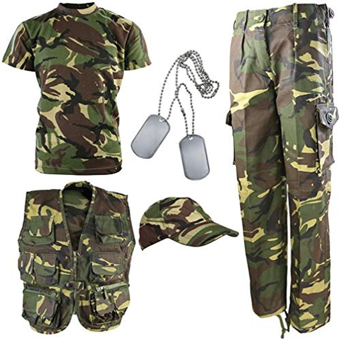 Productos Kombat UK niños Kit del ejército DPM Camuflaje Explorer