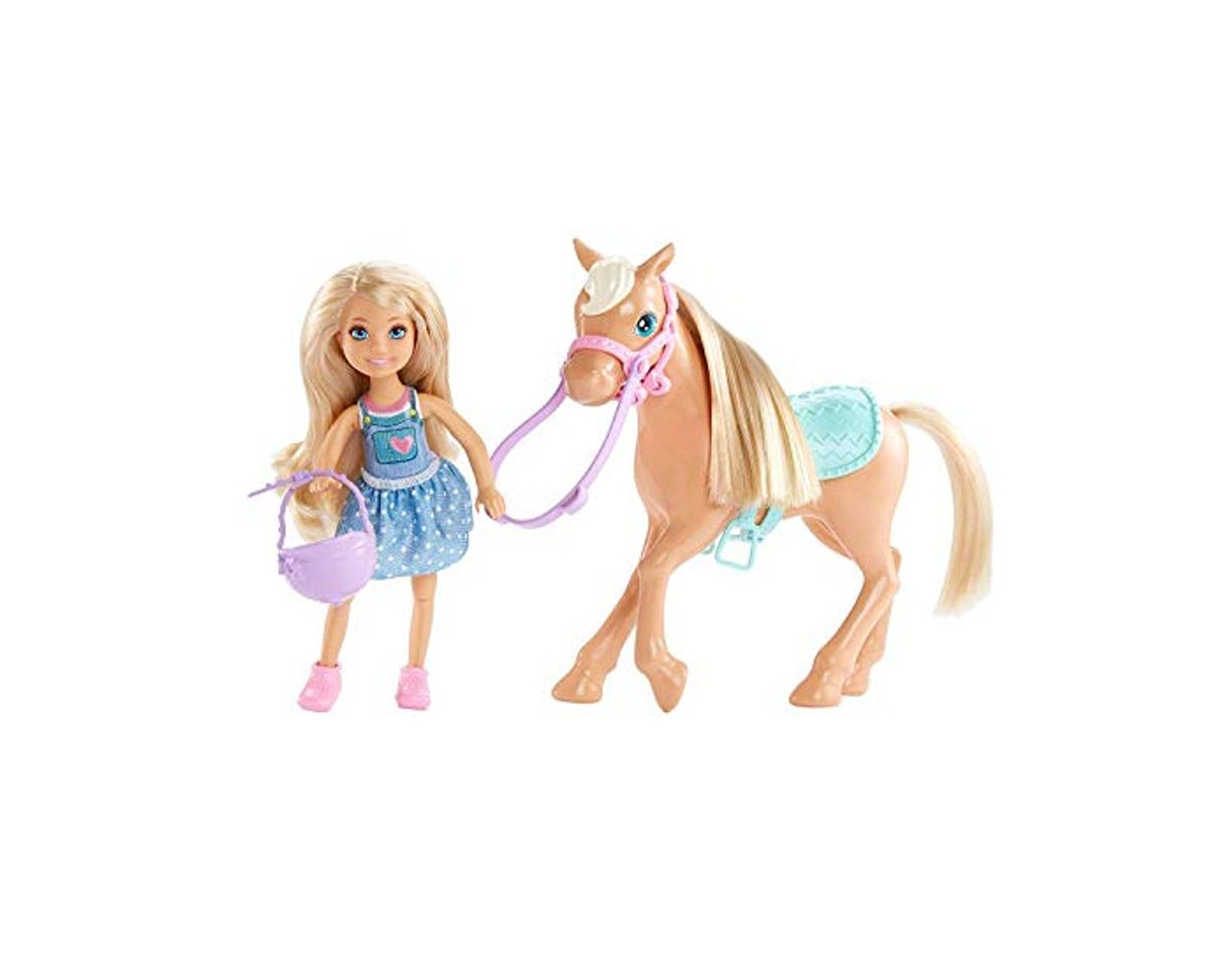 Producto Barbie Chelsea, muñeca con Pony y accesorios